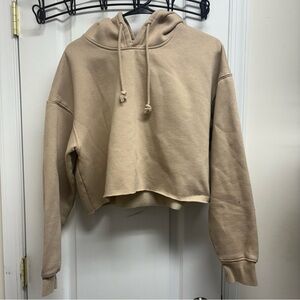 Casual Tan Hoodie for Women